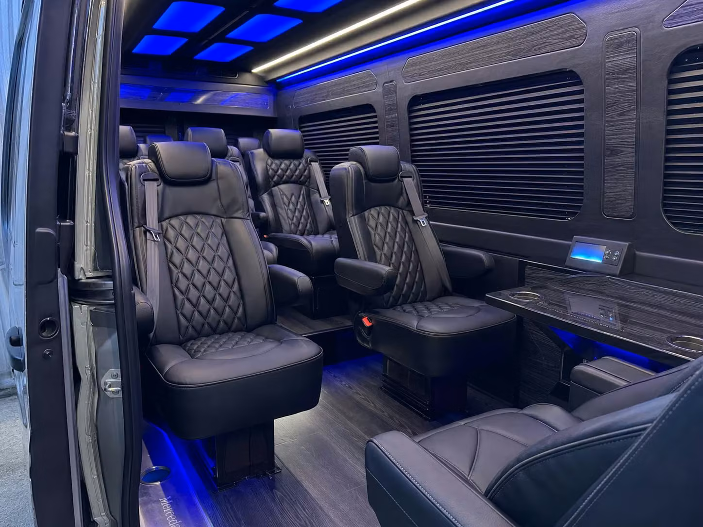 sprinter van transportation for groups and events across waterbury
